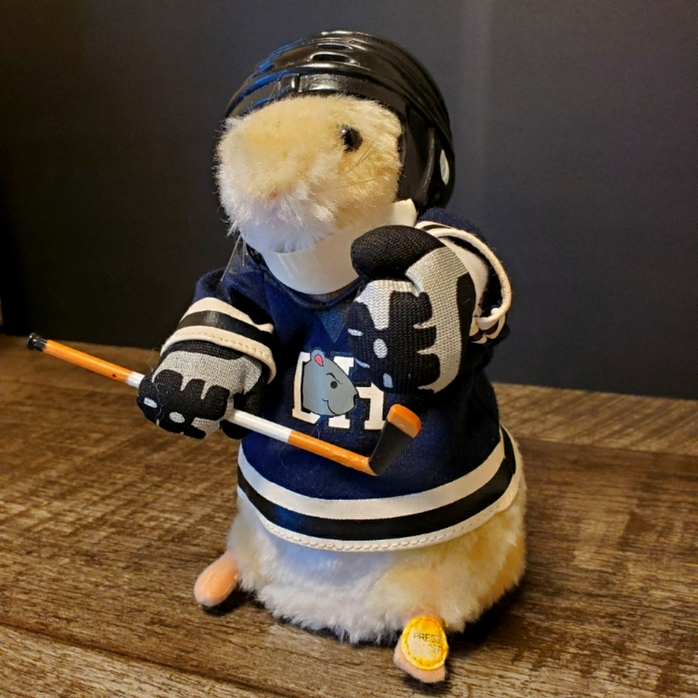 Gemmy Hockey Hamster 1990s Not Dancing